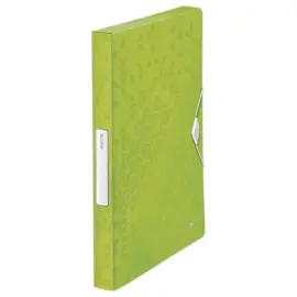 Bo&icirc;te de classement plastique WOW - Vert - LEITZ 