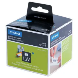 Rouleau de 320 &eacute;tiquettes blanches LabelWriter multi-usages - 54 x 70 mm - Dymo 