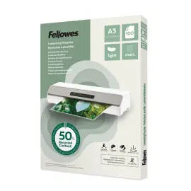 100 Pochettes de plastification mates - A3 - Recycl&eacute;es - Fellowes 