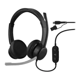 Micro Casque Professionnel ACTIV200S USB-A & USB-C - T'B 