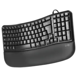 Clavier Filaire Ergonomique & Confortable avec Repose-Poignet - T'NB 