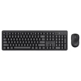 Pack Clavier + Souris Sans Fil R&eacute;sistant - Noir - TRUST 