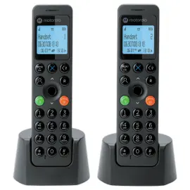 2 T&eacute;l&eacute;phones Sans FIl DOT202 - Double Combin&eacute; - MOTOROLA 