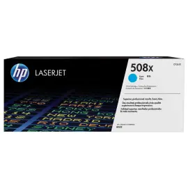 HP 508X CF361X toner cyan Grande capacit&eacute; 