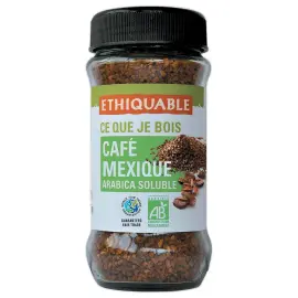Caf&eacute; soluble ETHIQUABLE 100 g 