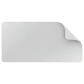 Grand sous-main tapis de bureau - gris 