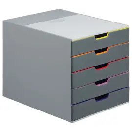 Module de classement 5 tiroirs  - gris - DURABLE 