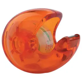D&eacute;vidoir pour rouleaux adh&eacute;sif 33m x 19 mm - Orange - FIDUCIAL 