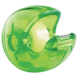 D&eacute;vidoir pour rouleaux d'adh&eacute;sif de 33m x 19 mm - vert - FIDUCIAL 