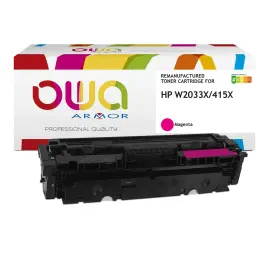 Toner compatible HP W2033X  OWA magenta 