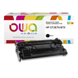 Toner compatible HP CF287X OWA noir 