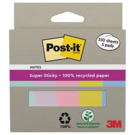Marque-pages Super Sticky - 15 x 50 mm - POST-IT 