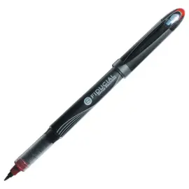Roller pointe m&eacute;tal  - Ecriture moyenne - rouge - FIDUCIAL 