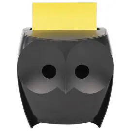 D&eacute;vidoir Chouette Super Sticky Z-Notes + 2 blocs de 45 feuilles - POST-IT 