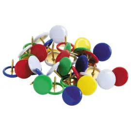 100 Punaises gain&eacute;es - assortis 