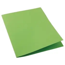 100 Chemises cartonn&eacute;es color&eacute;es - Vert - Fiducial 