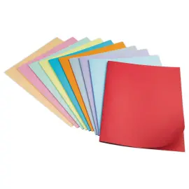 100 Chemises pastel - 24x32 cm - FIDUCIAL 