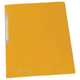 Chemise simple &agrave; &eacute;lastiques en carte - Jaune - FIDUCIAL 