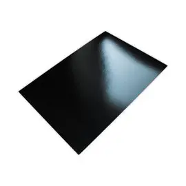 100 Couvertures brillantes pour reliure A4 Glossy - Noir - FELLOWES 