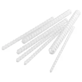 50 Reliures rondes en plastique 21 anneaux- &Oslash; 28 mm - ACCESS 