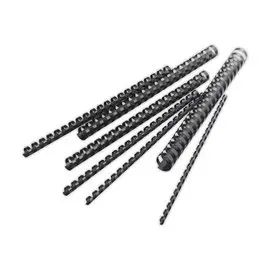 50 Reliures ovales en plastique 21 anneaux- &Oslash; 45 mm- ACCESS 
