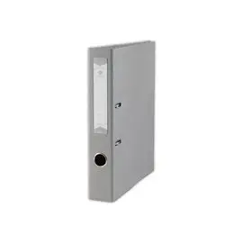 Classeur &agrave; levier - Dos 5 cm - Gris - FIDUCIAL 
