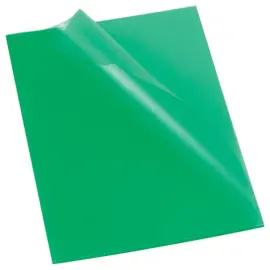 100 Pochettes coins en polypropyl&egrave;ne 11/100e Vert - Fiducial 