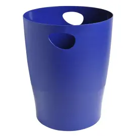 Corbeille &agrave; papier - 15 L - Bleu -  Fiducial 