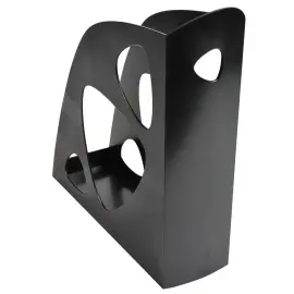 Porte-revues opaque - Dos 8 cm - Noir - Fiducial 