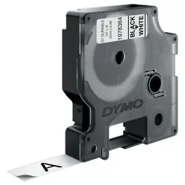 Ruban pour titreuse D1 &laquo; Durable &raquo; - 12 mm x 5,5m - Dymo 
