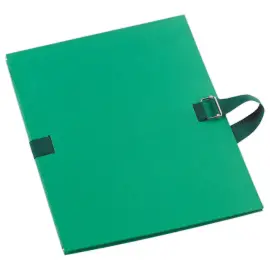 Chemise extensible &agrave; rabat et sangle - vert clair - FIDUCIAL 