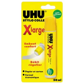 Colle Liquide en Stylo Transparent 50ml - Papier & Carton - UHU 