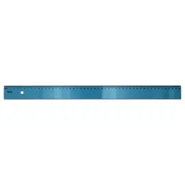 R&egrave;gle plate 50cm en Plastique Gradu&eacute;e avec Biseau - WONDAY 