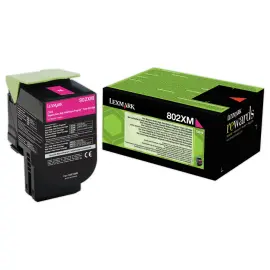 Toner LEXMARK 802 magenta HC 80C2XM0 