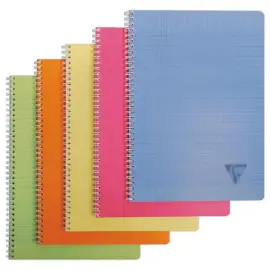 Cahier A4 Linicolor Fresh - Sey&egrave;s - 180 pages - CLAIREFONTAINE 