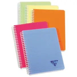 Cahier A4 Linicolor Fresh - Lign&eacute; avec marge - 180 pages - CLAIREFONTAINE 