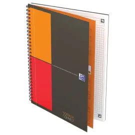 Cahier spirale Notebook B5, 5x5, 160 pages, Oxford International 