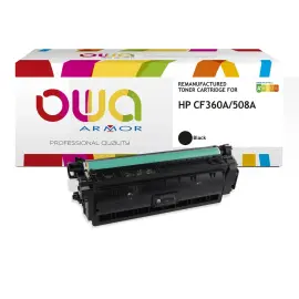 Toner &eacute;q. HP CF360A - Noir - OWA 