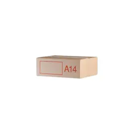 15 Caisses Galia double cannelure, Dim.40x30x15 cm 