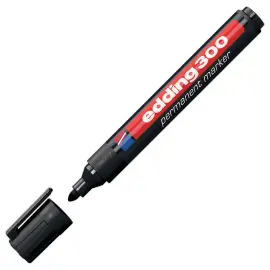 Marqueur permanent - E 300 - noir -EDDING 