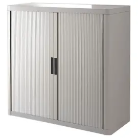 Armoire basse Easyoffice - Gris - PAPERFLOW 