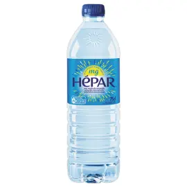 6 Bouteilles d'eau Hepar 75cl 