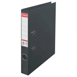 Classeur &agrave; levier n&deg;1 Power - Dos 5 cm - Noir - ESSELTE 