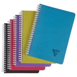 Cahier spirale A5 Linicolor Intense - 180 pages - CLAIREFONTAINE 
