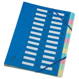 Trieur extensible - 24 compartiments - Bleu 