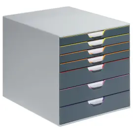 Module de classement 7 tiroirs - gris - DURABLE 