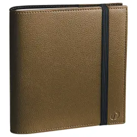 Agenda semainier Time Life - 16x16 cm - Kaki - Janvier &agrave; d&eacute;cembre - QUO VADIS 