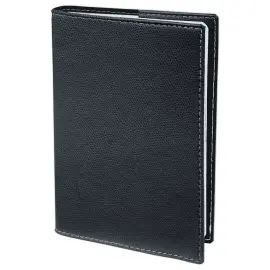 Agenda semainier  Club - 21x27cm - Noir - Janvier &agrave; d&eacute;cembre - QUO VADIS 