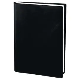 Agenda semainier classique noir Ao&ucirc;t 2026 &agrave; Juillet 2027 - 16 x 24 cm 
