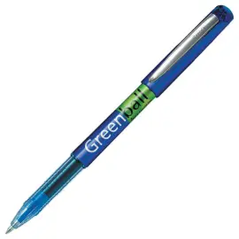 Roller pointe m&eacute;tal Greenball - Ecriture moyenne - bleu - PILOT 